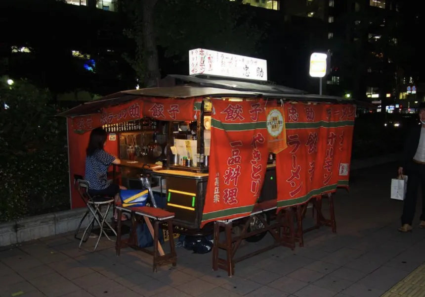 写真：忠助の屋台