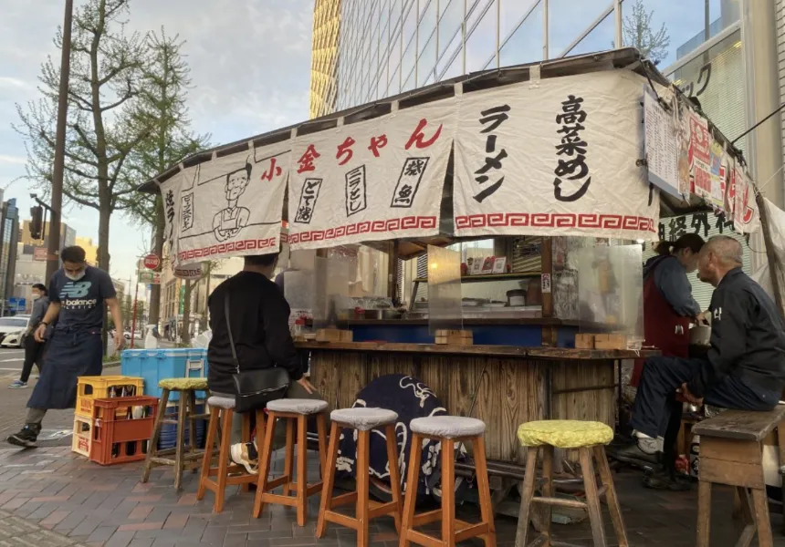 写真：小金ちゃんの屋台